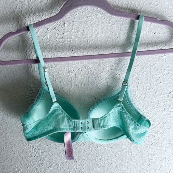 Savage Fenty BACK TO THE BOUDOIR BALCONETTE BRA Pearl Seashell Mermaid 34B - Picture 4 of 7